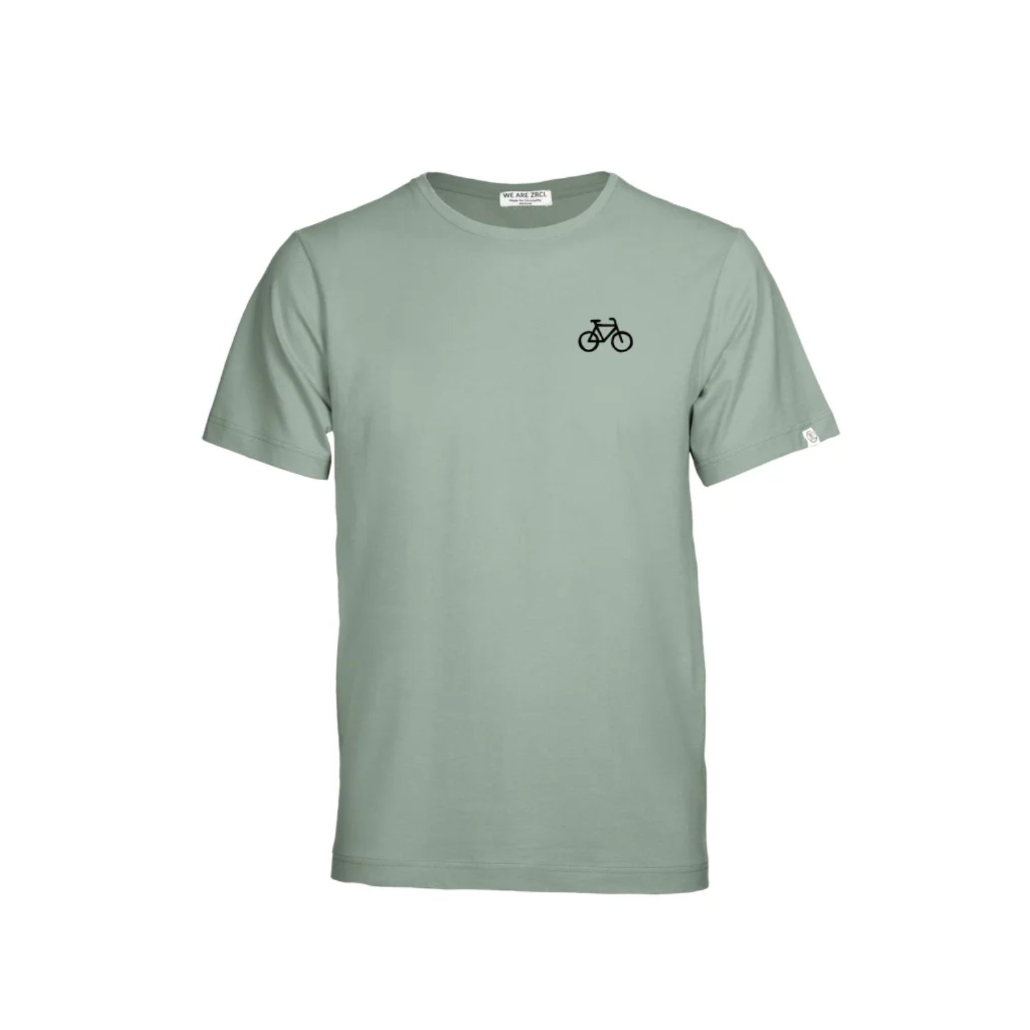 Velo Loose T-Shirt T-shirt à manches courtes, gris-vert, cyclisme, petit logo