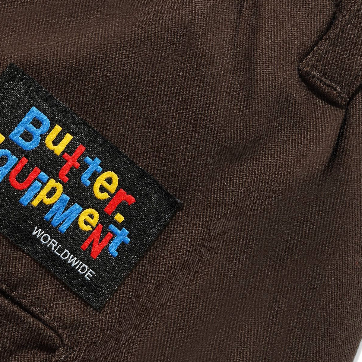 canvas, brown, pants, patch, multicolor