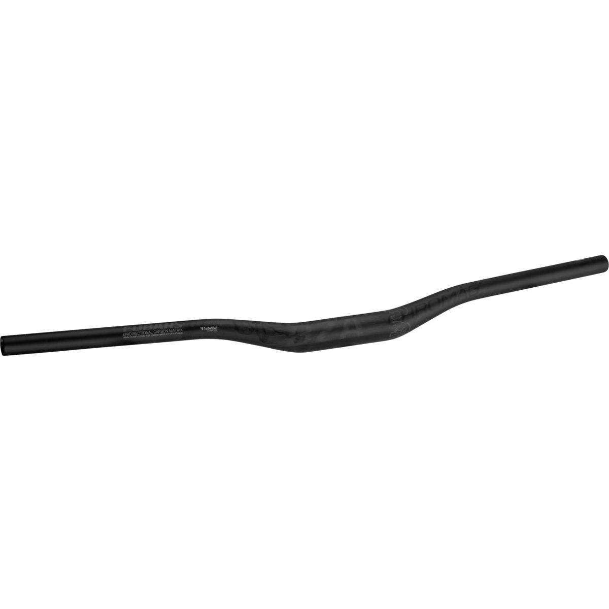 Bza 35. 25mm Rise. 35 Clamp Chromag Bza 35. 25mm Rise. 35 Clamp Black/grey