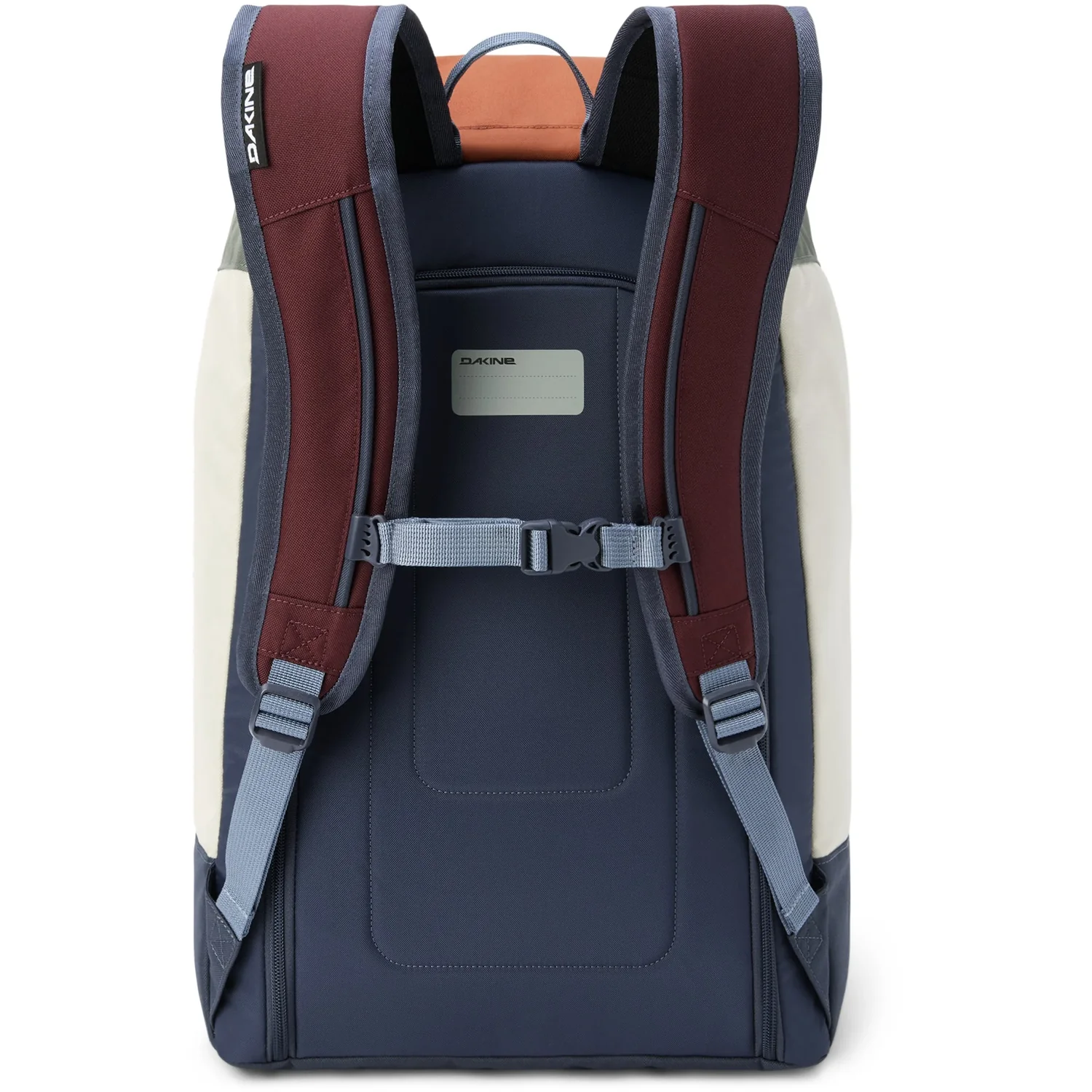 Rucksack, gepolsterte Träger, Brustgurt, mehrfarbig, Reißverschlussfach