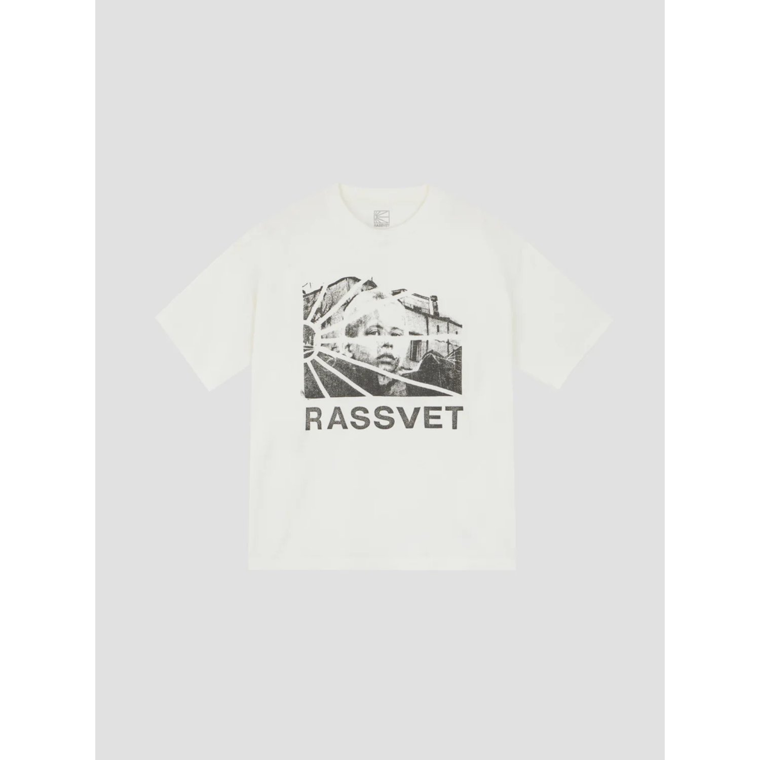 T-Shirt, Graphic, White, Short-sleeve, Rassvet, T-Shirt, Graphic, White, Print, RASSVET