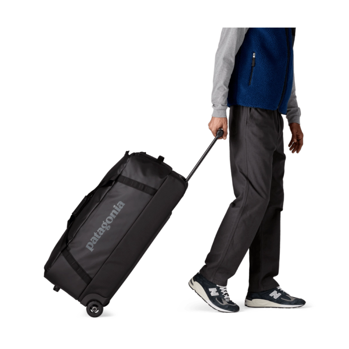 Reise-Rollkoffer, Trolley, Rollenkoffer, schwarz, Patagonia