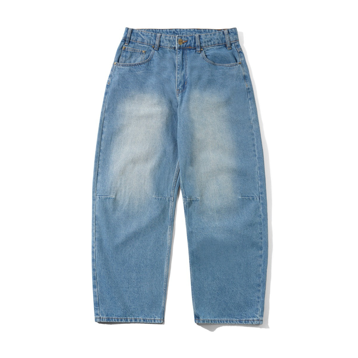 Jean en denim coupe large Vêtements, jeans, pantalons