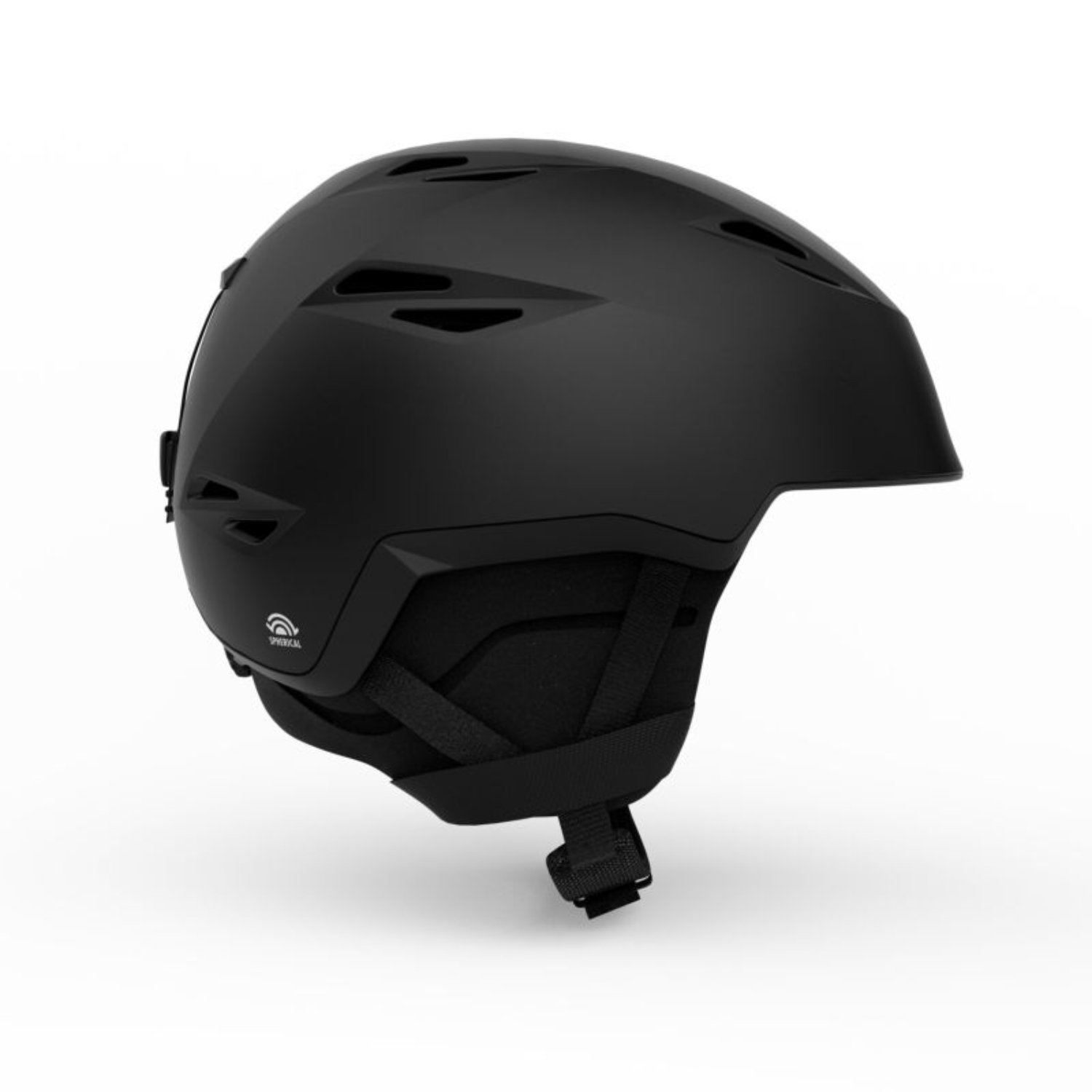 Grid Spherical Helmet Schlauchhelm, Skate-/Snowboard-Helm, Schwarz, Gurtband, Vents