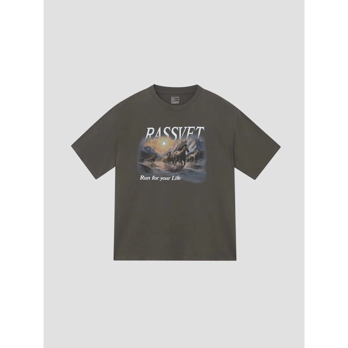 Horses Tee Shirt Knit Horses Tee Shirt Knit