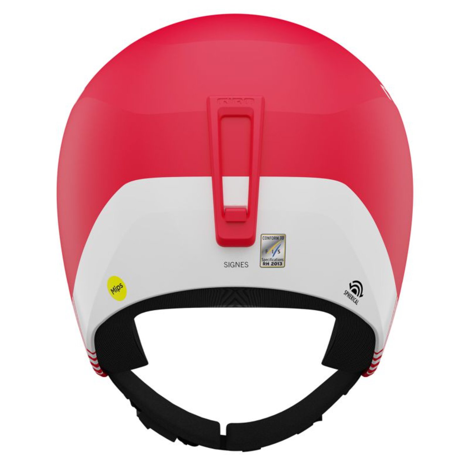 Signes Spherical MIPSHelmet Helm, Schwimmhelm, Rotes Design, Verschluss, Prüfsiegel