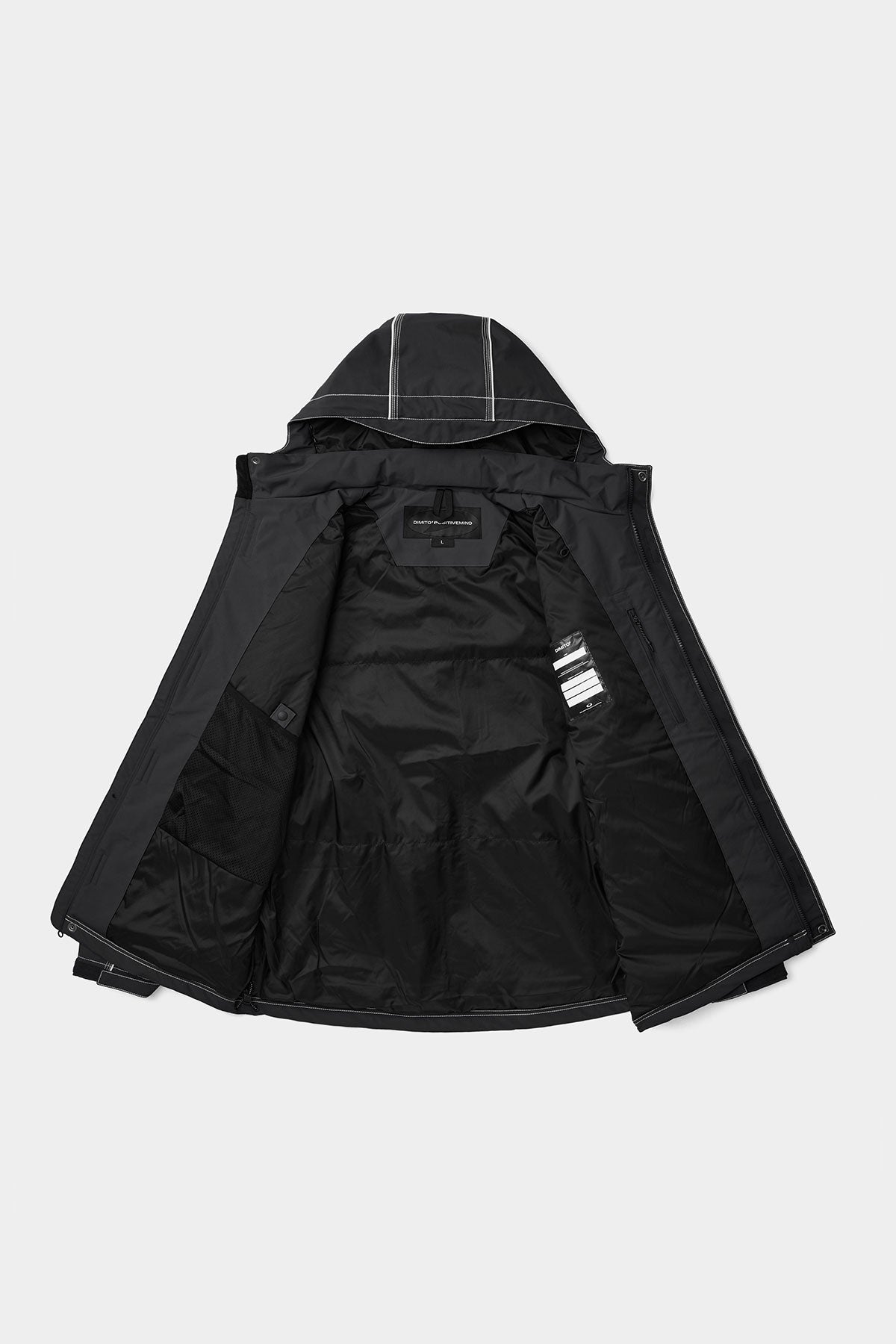 Dimito Staff Line Jacket Black, vue 2