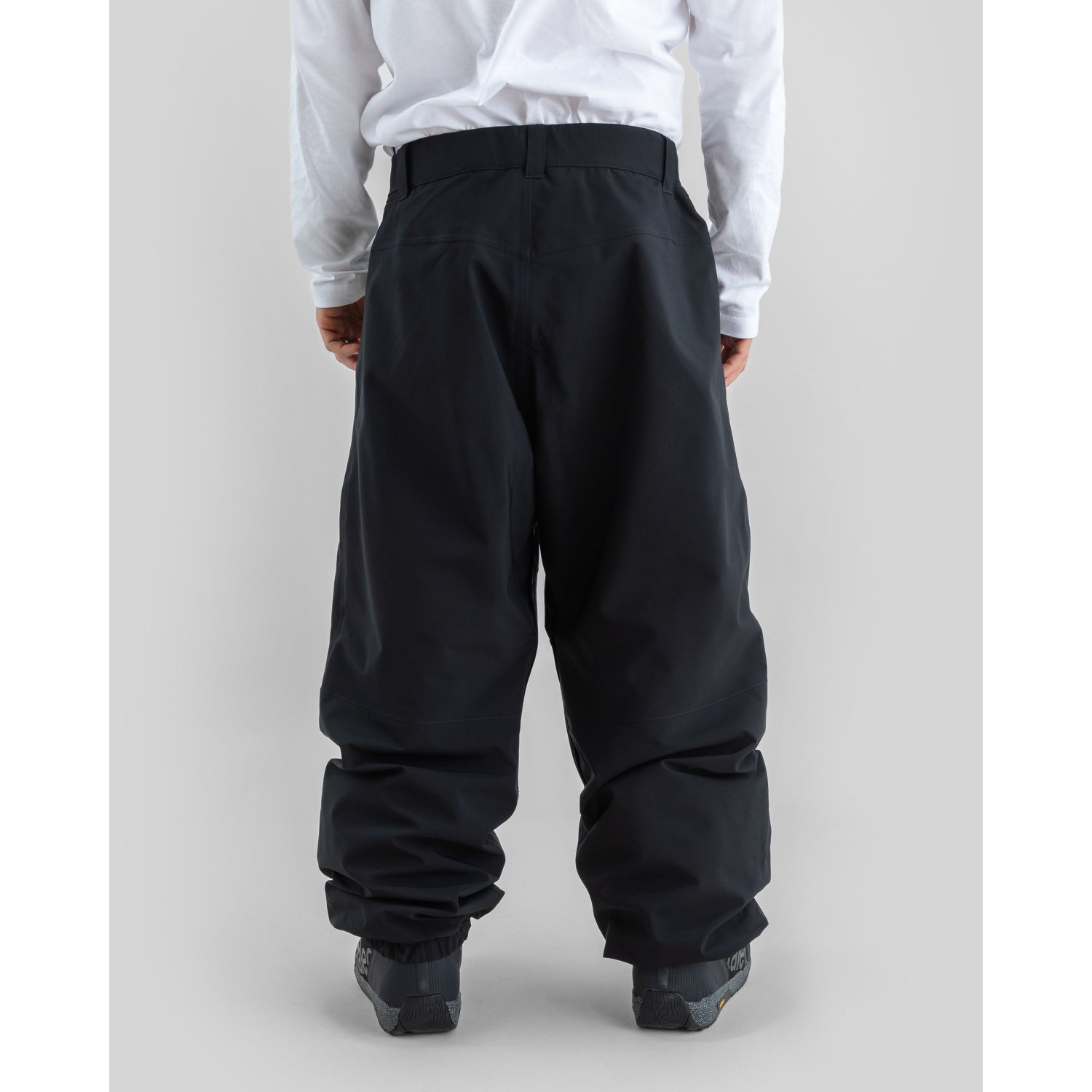 X Pants 3L hose, schwarz, baggy, windbreaker, elastischer_saum