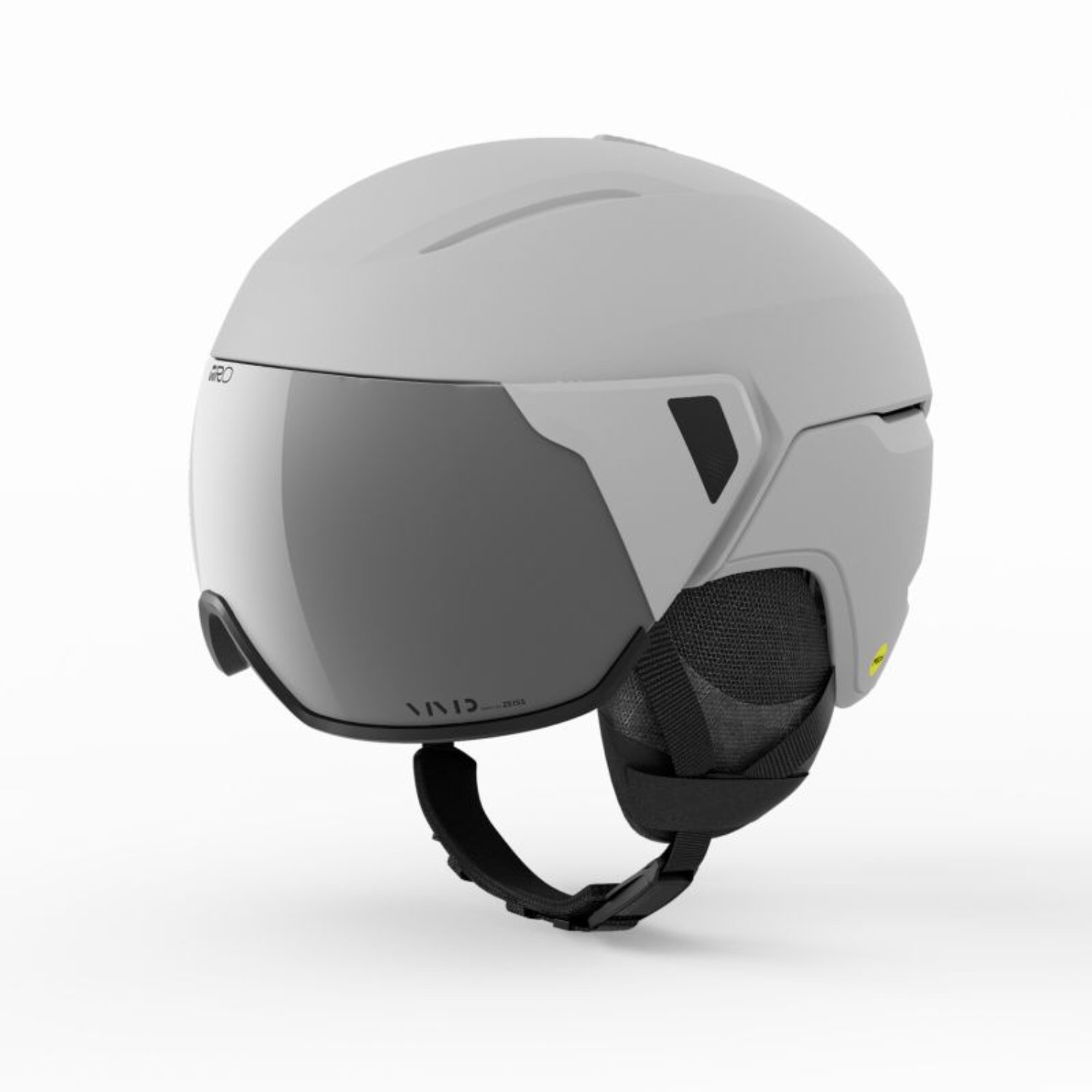 Lunettes de ski, casque, noir, gris Look, visière