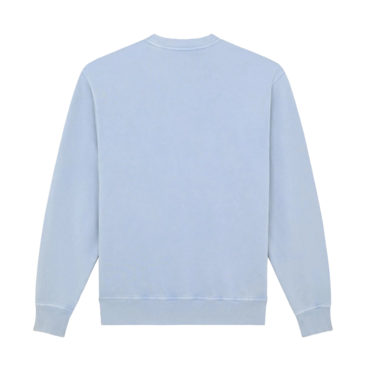Plentywood Sweatshirt Pull à col rond, bleu clair, en coton, uni