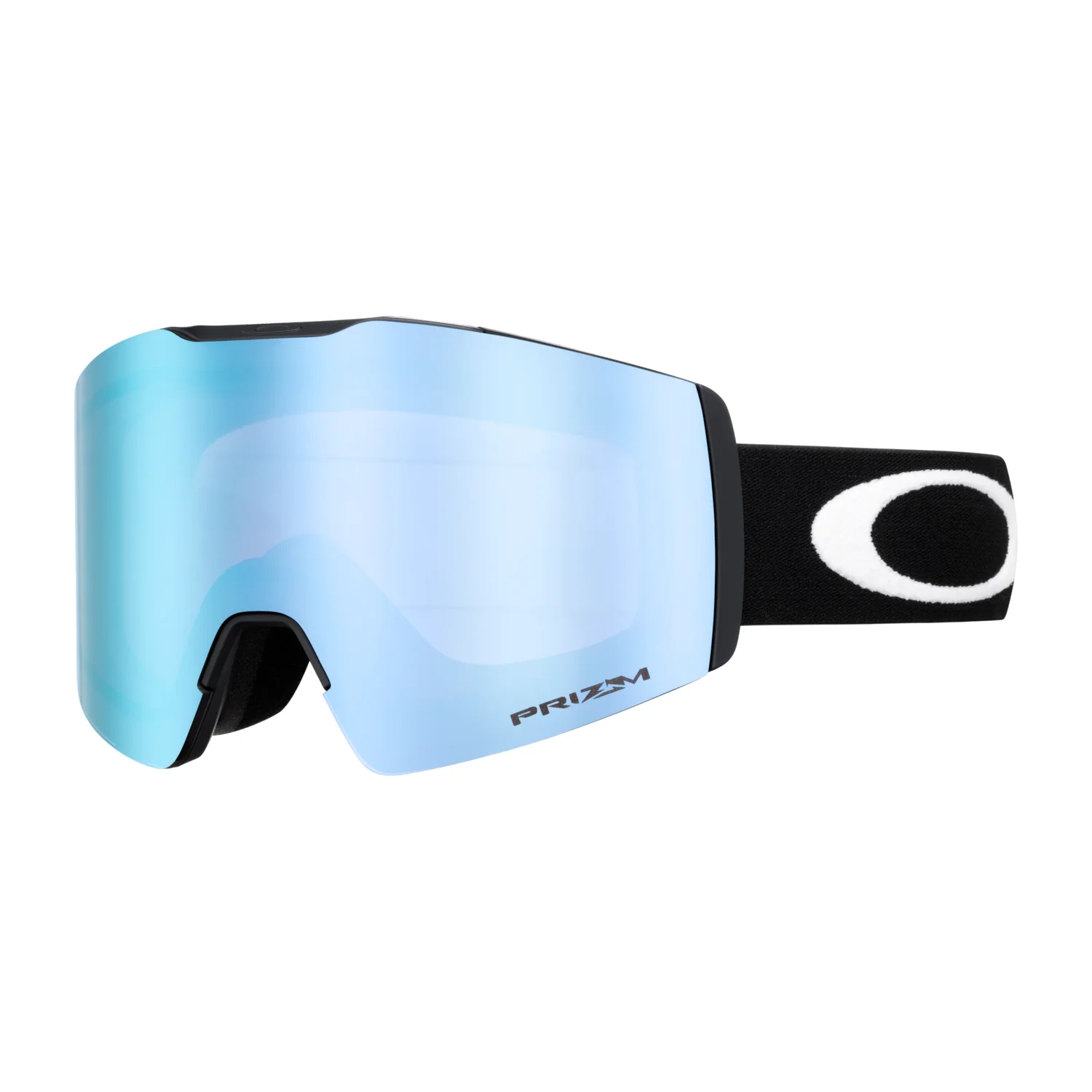 Skibrille, blaue Scheibe, verspiegelte Scheibe, schwarzes Band, breite Scheibe