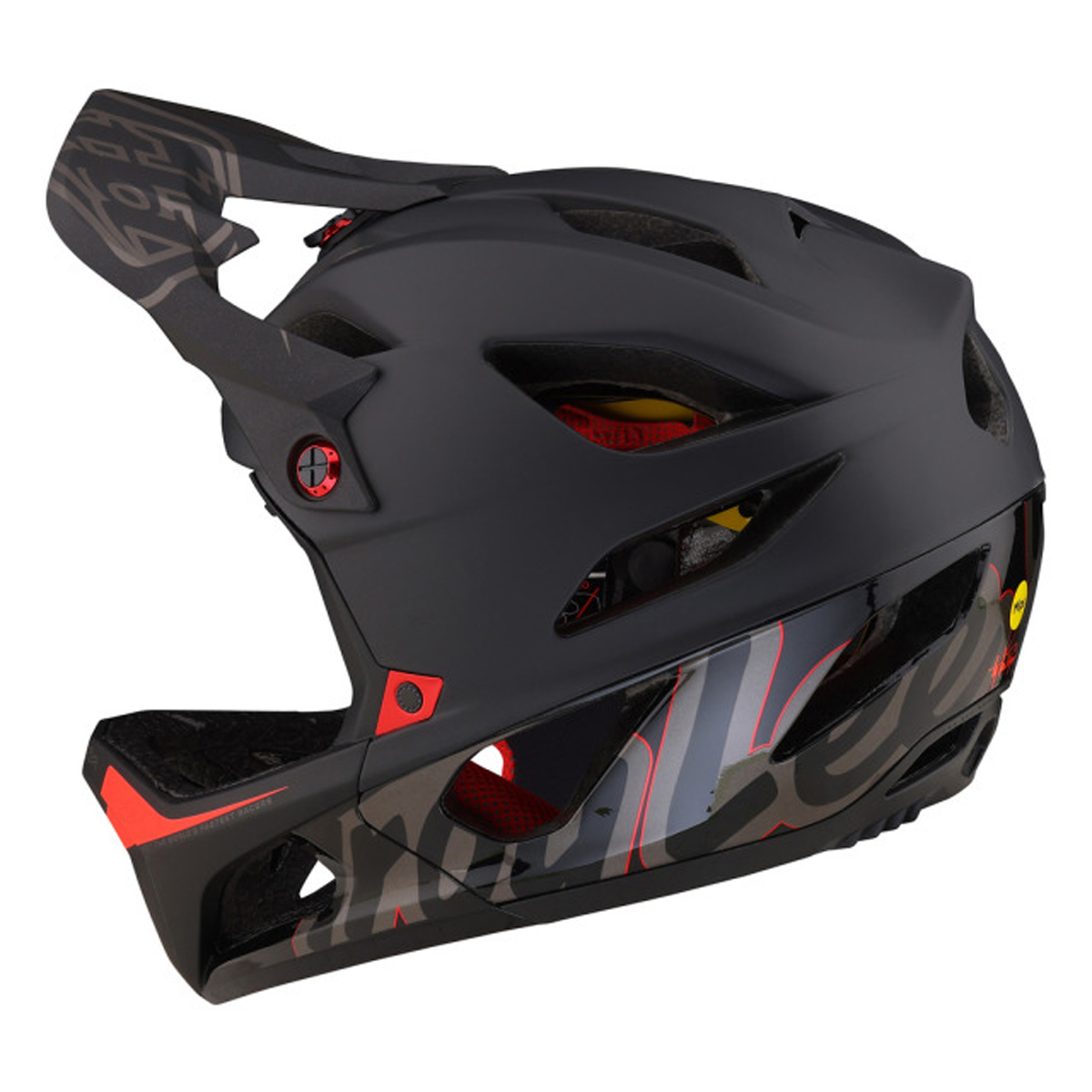 Stage Helmet Mips Troy Lee Designs Stage Helmet Mips Signature Black, Ansicht 2
