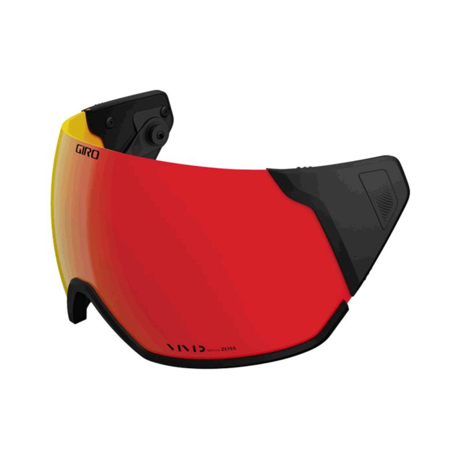 Orbit/Aria Vivid Shield Masques de ski, verres rouges, verres miroités, marque « Giro »