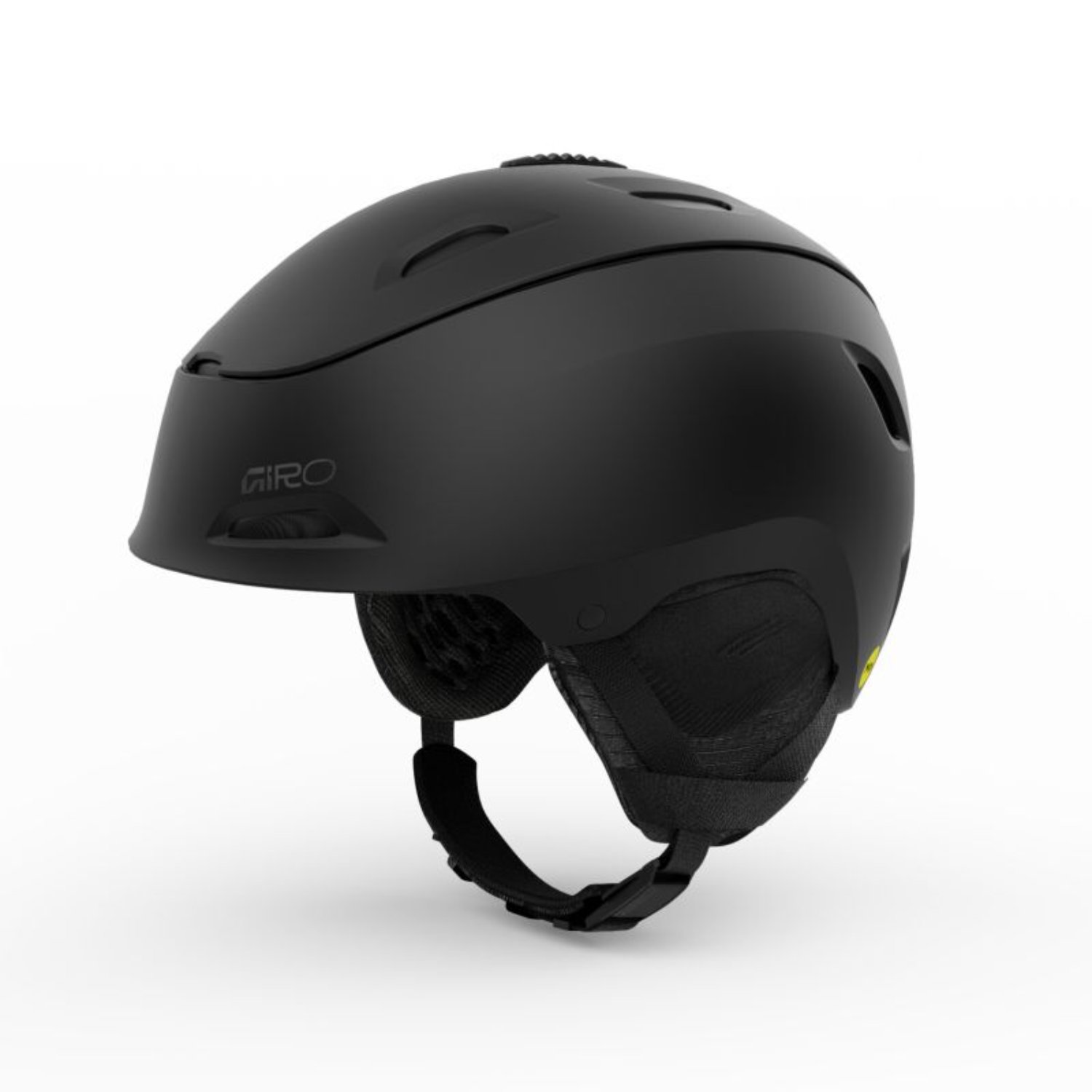 Range MIPS Helmet Bonnet de ski, casque de ski, noir mat, mentonnière, Giro