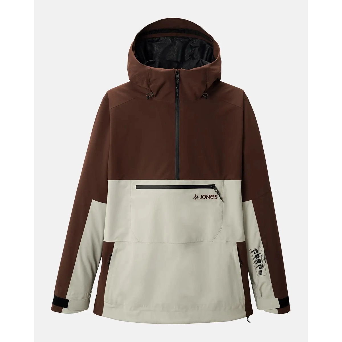 M'S Mtn Surf Rec Anorak Jones M'S Mtn Surf Rec Anorak Coffee Brown