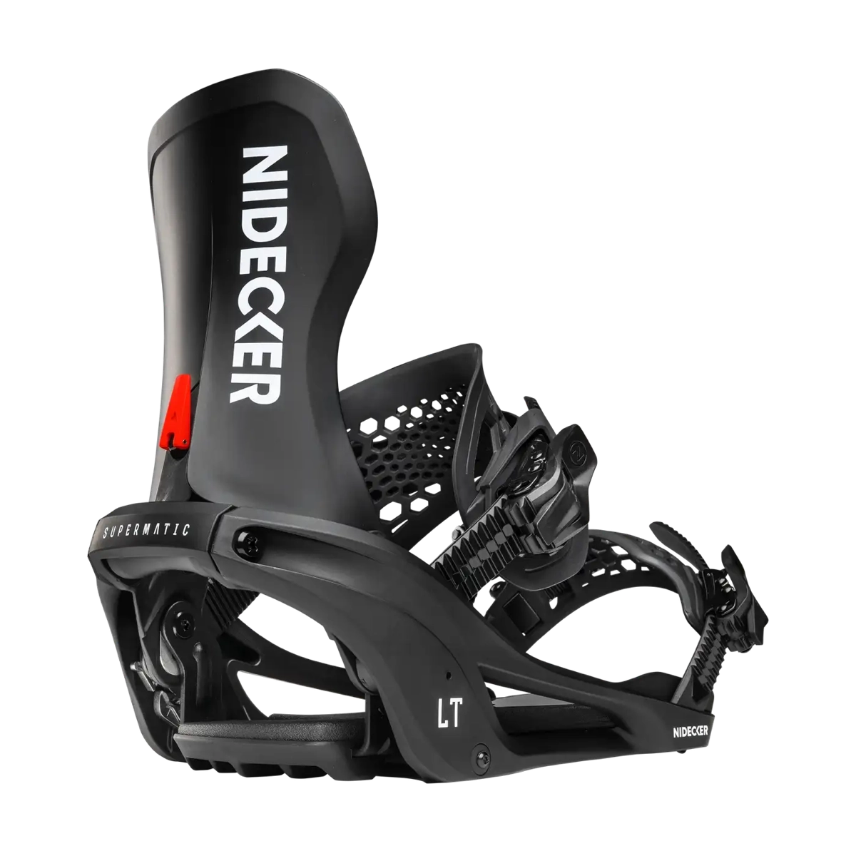 Lt Supermatic® Fixations, fixations de snowboard, Nidecker, SLT, aluminium ?, Snowboard Bindings, Nidecker, LT, High-Back, fixations à sangles