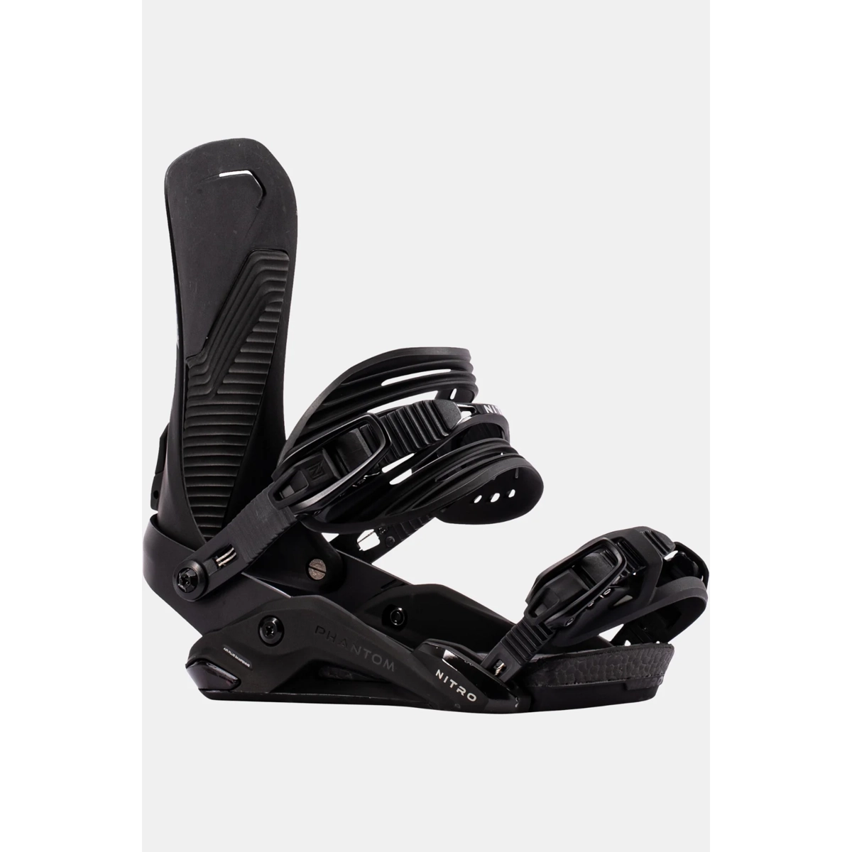 Snowboard Bindings, Strap Bindings, Schwarz, Verstellbar, Nitro Phantom, Snowboard Bindings, Strap Bindings, Schwarz, Kunststoff, Highback