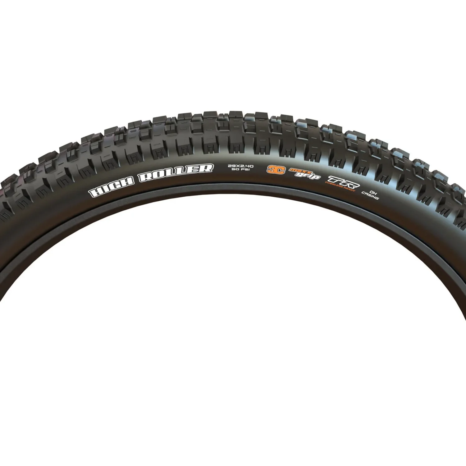 High Roller III EXO+ 3C 29x2.4 Mountainbike-Reifen, schwarz, Stollenprofil, Tubeless Ready, 29 Zoll