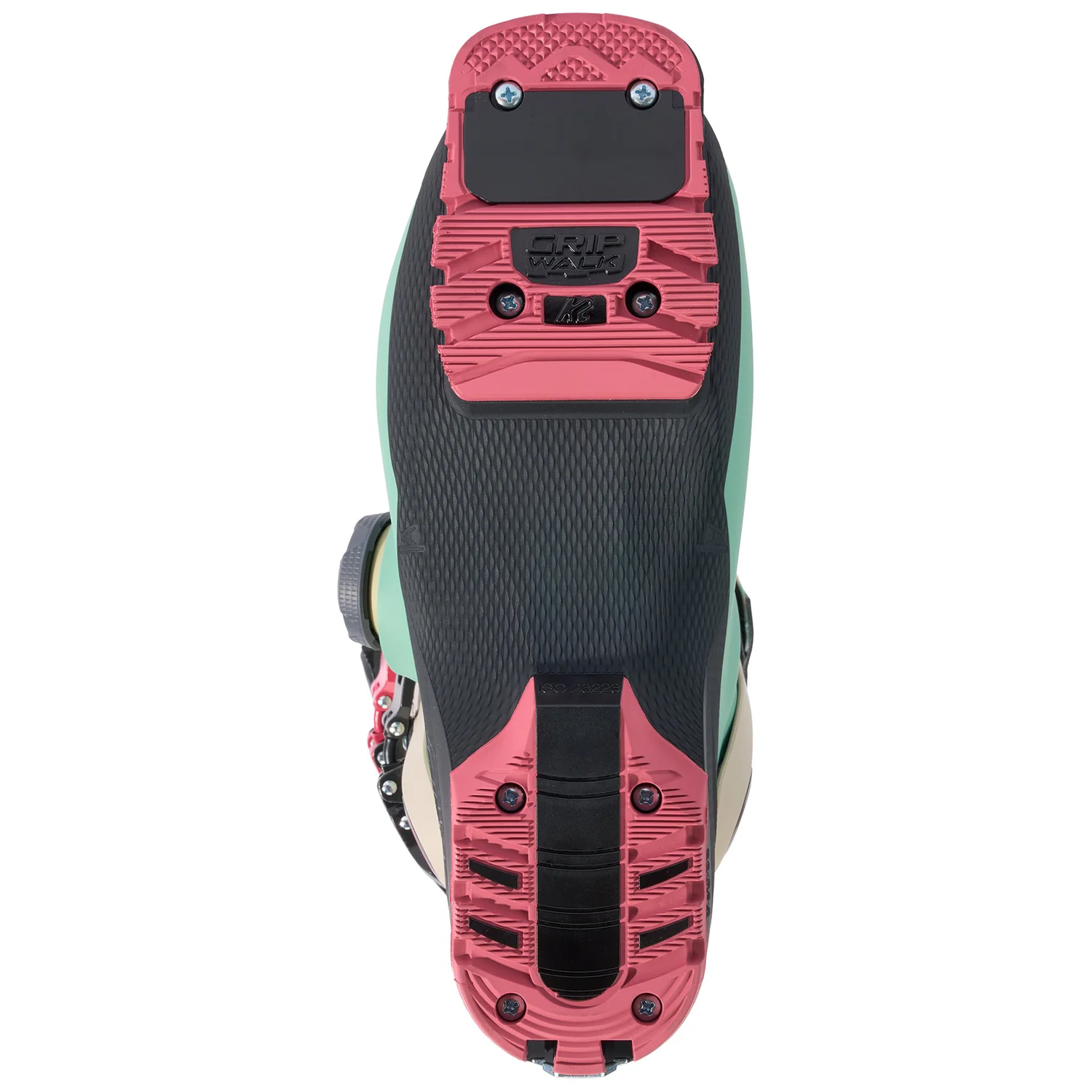 Mindbender 115 BOA W Skischuh, Skischuhsohle, schwarz-pink, Profilsohle, Skibindung