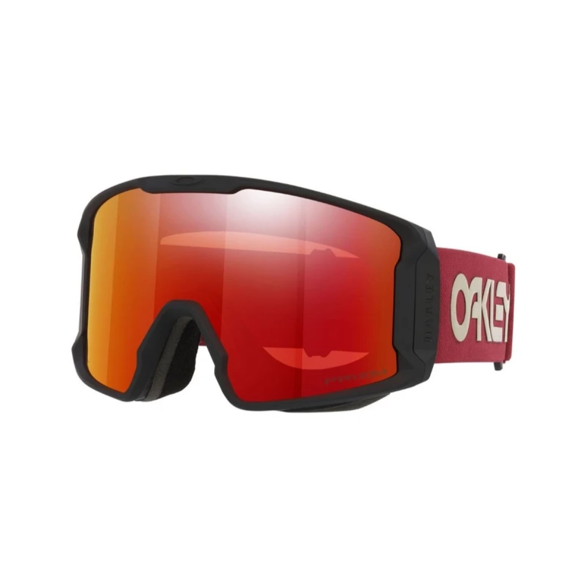 Skibrille, Goggles, rote Linse, Schwarzrahmen, Stoßfest, Skibrille, Schwarz, Rot, Goggle, Randschutz