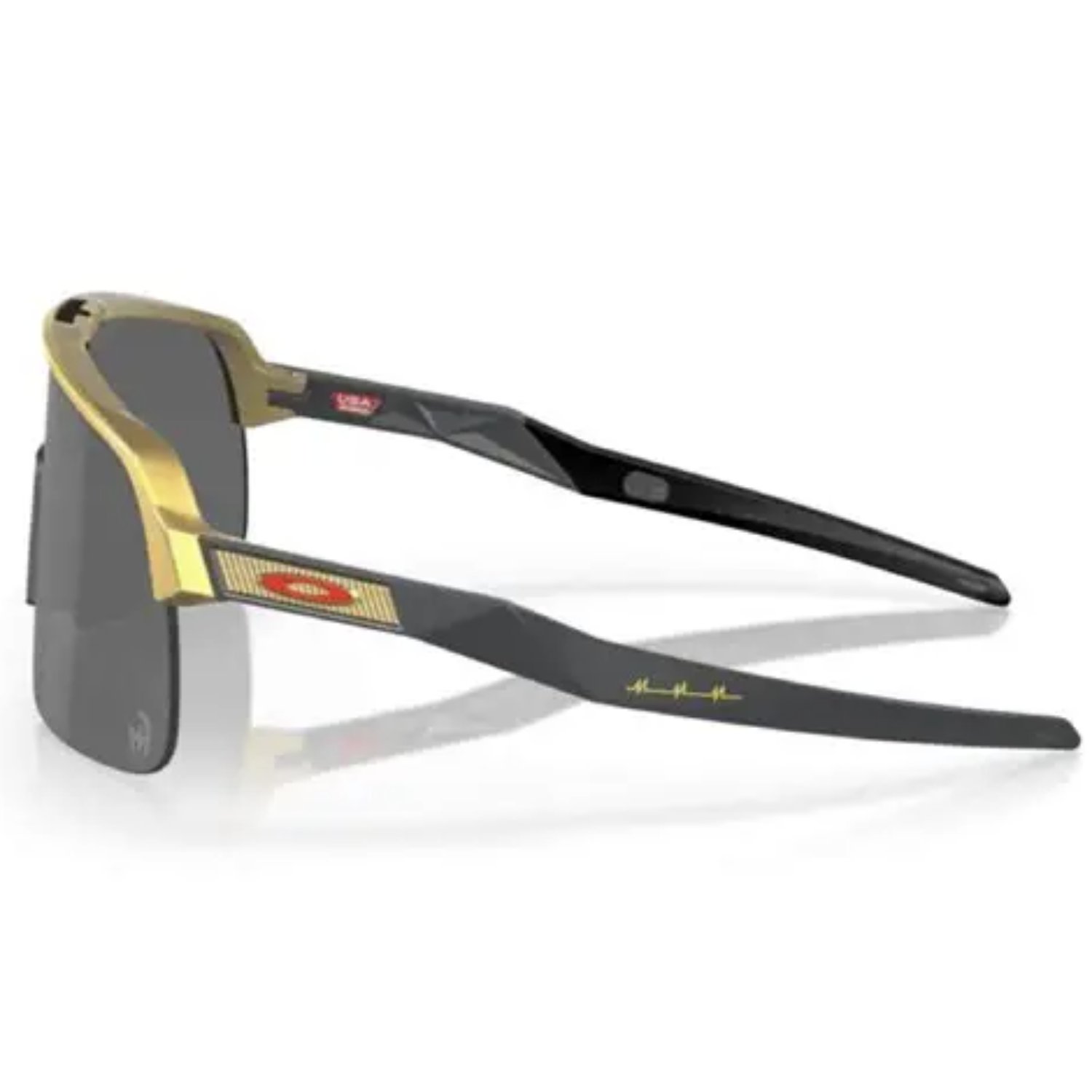 Sutro Lite Lunettes de soleil, dorées, noires, monture, verres