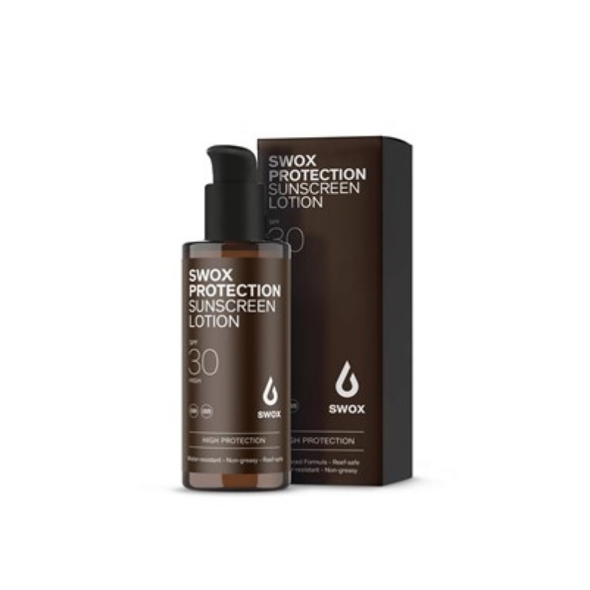 Sunscreen Lotion SPF 30 150ml Swox Sunscreen Lotion SPF 30 150ml White