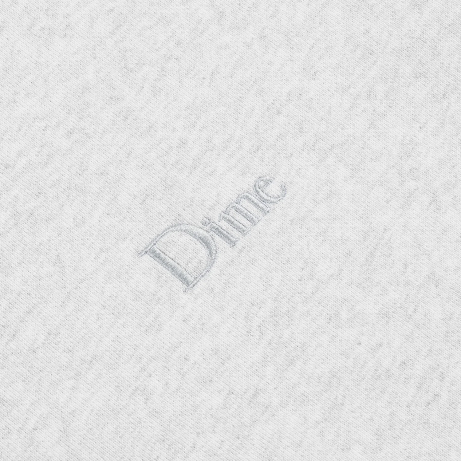 Dime Classic Small Logo Hoodie Ash, vue 2