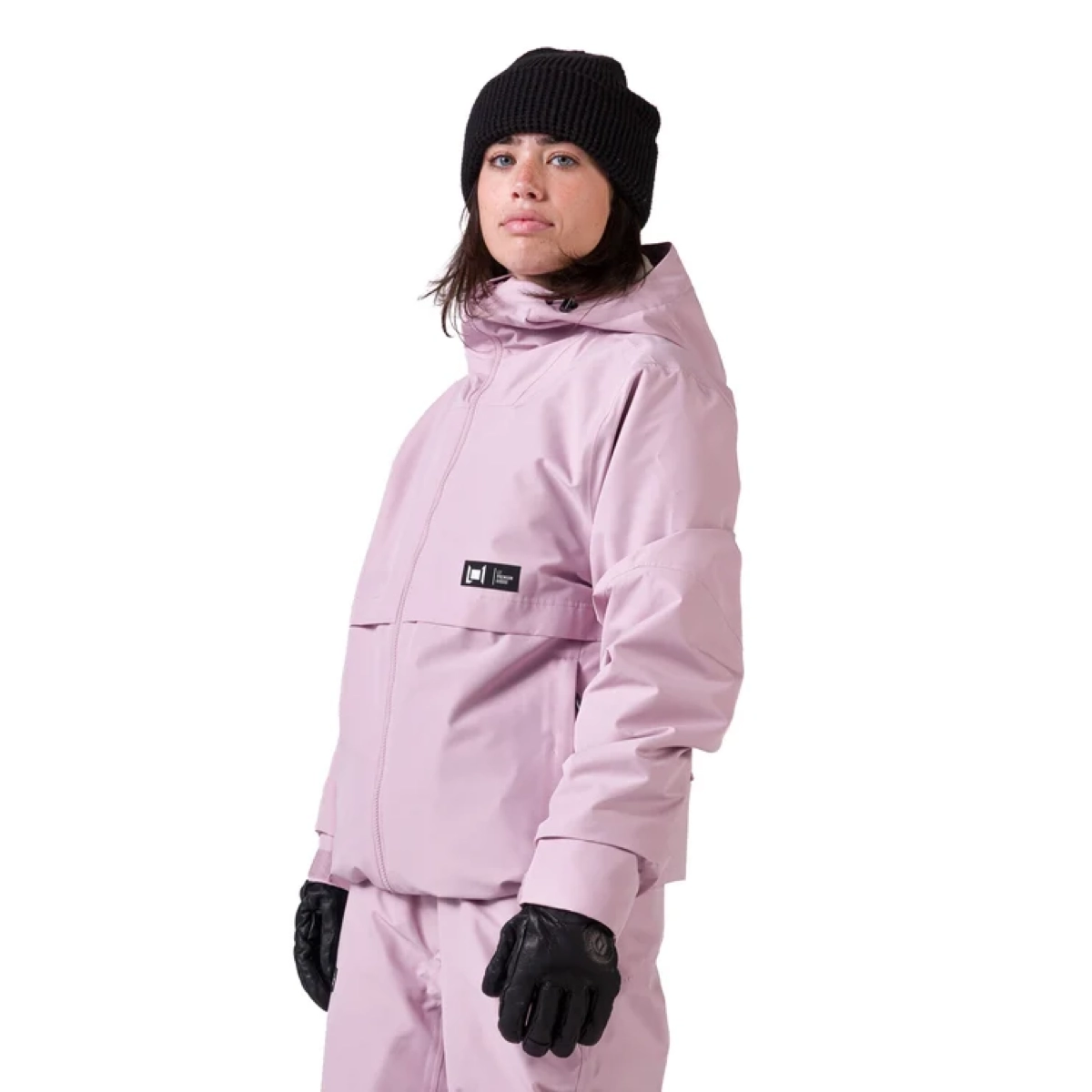 Winterjacke, Damen, Puffer, Lichtlila, Kapuze, jacke, puffer, lila, hoodie, handschuhe