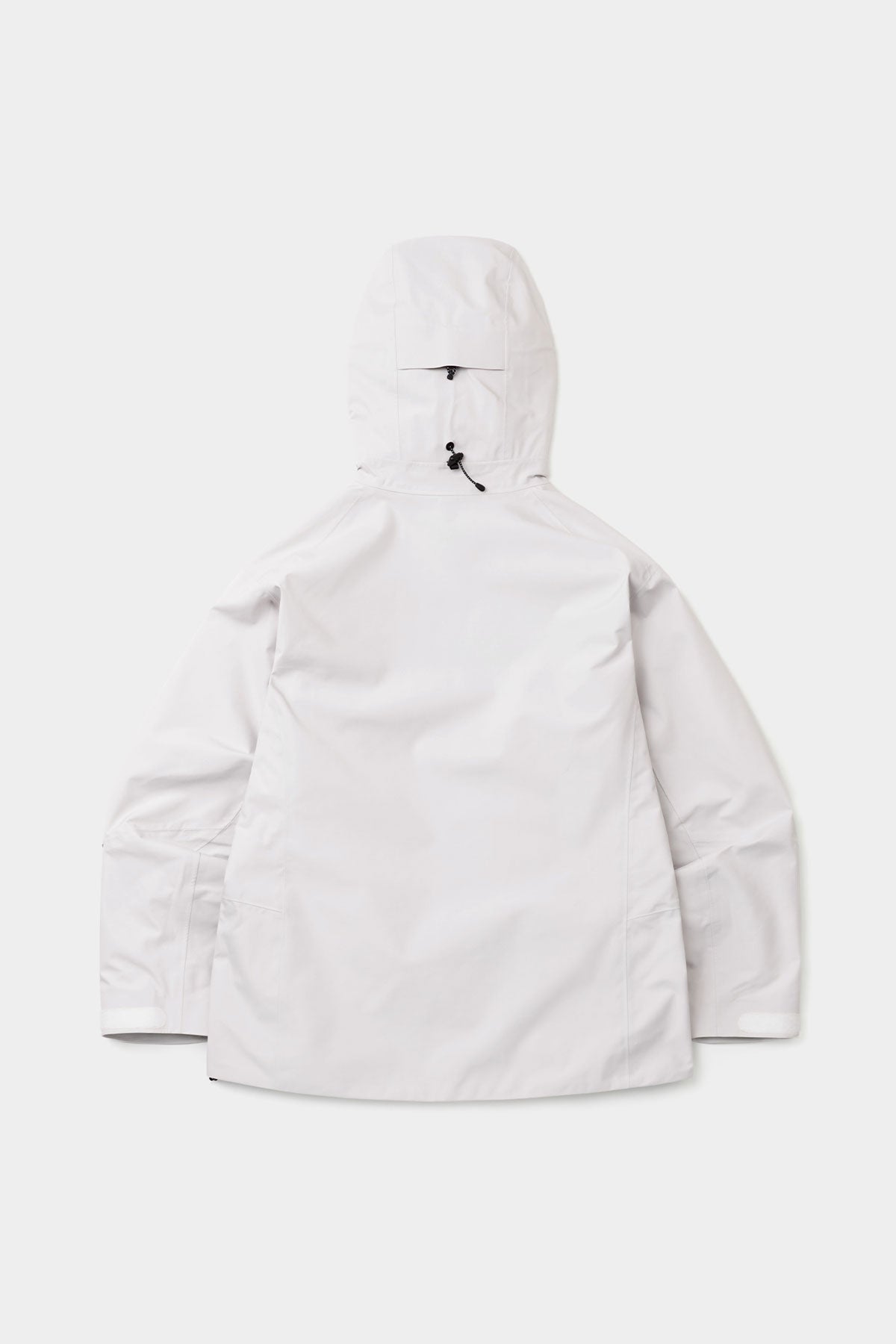 veste, sweat à capuche, coupe-vent, blanc, capuche