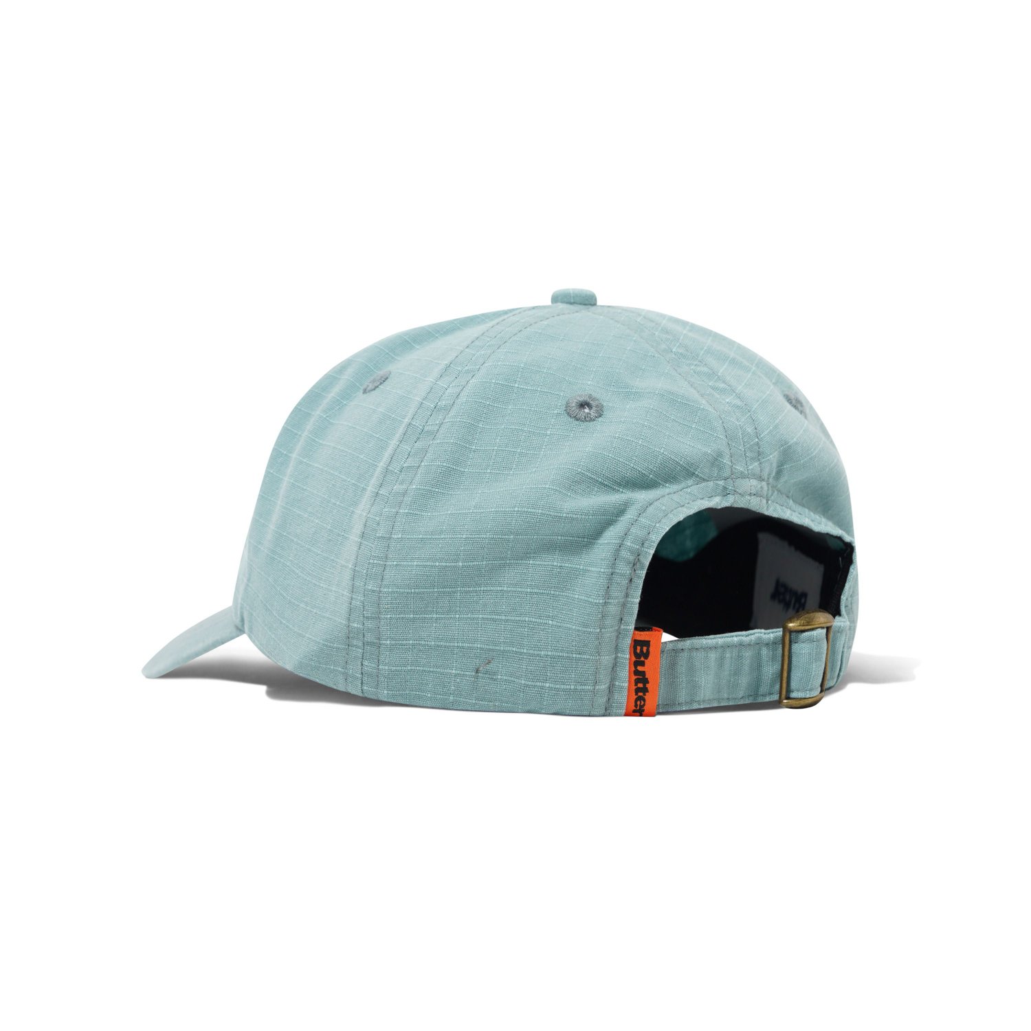Casquette de baseball, attache à l'arrière, bleu ciel, texture tissée, bandeau réglable