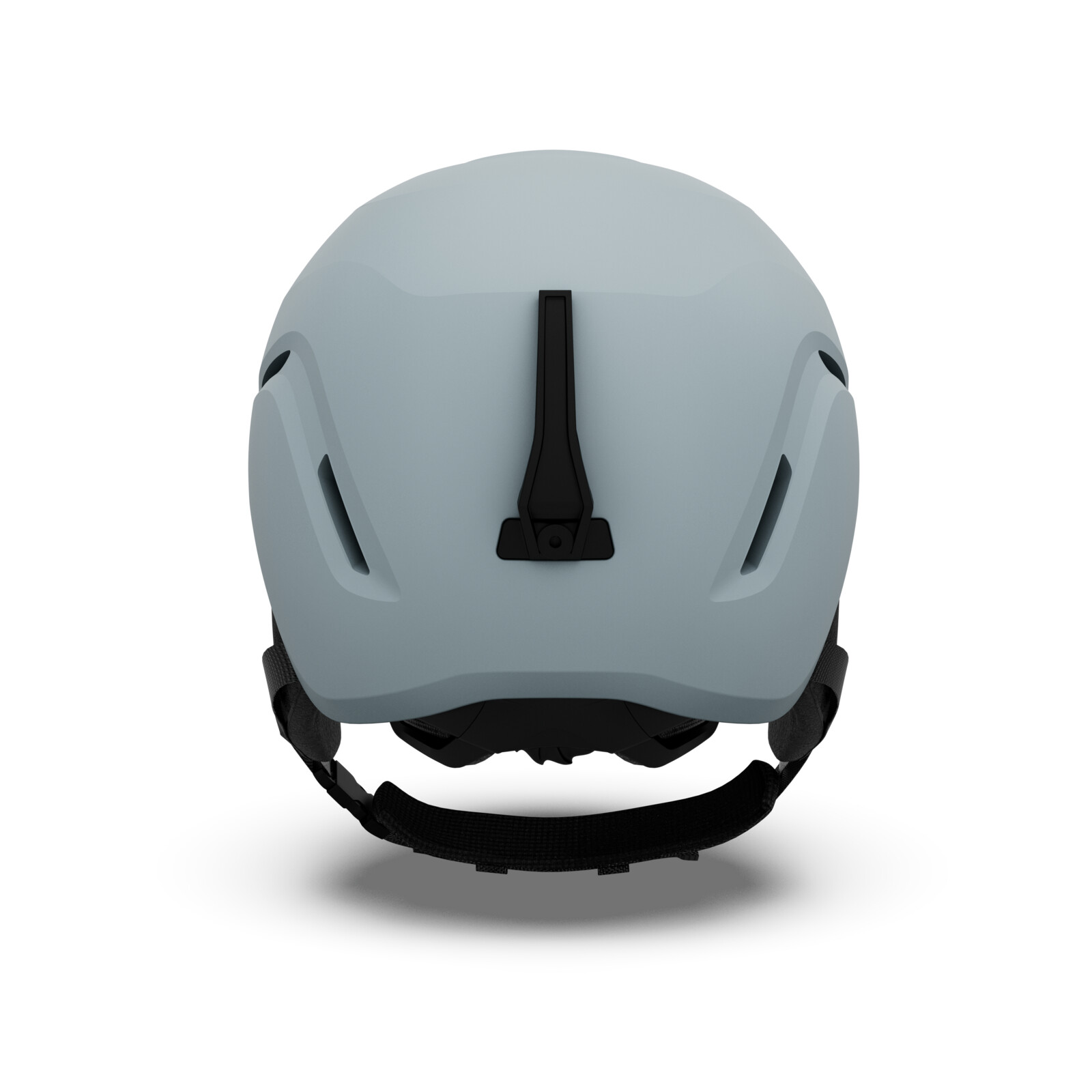 casque, casque de vélo, gris clair, sangle réglable, vue de dos