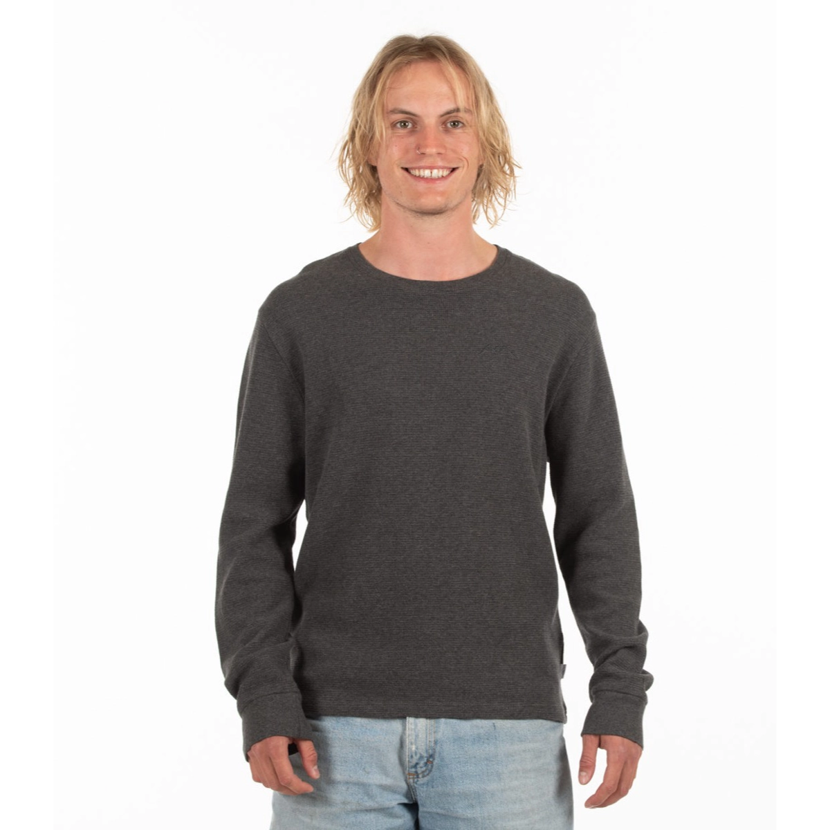 Waffle Crewneck