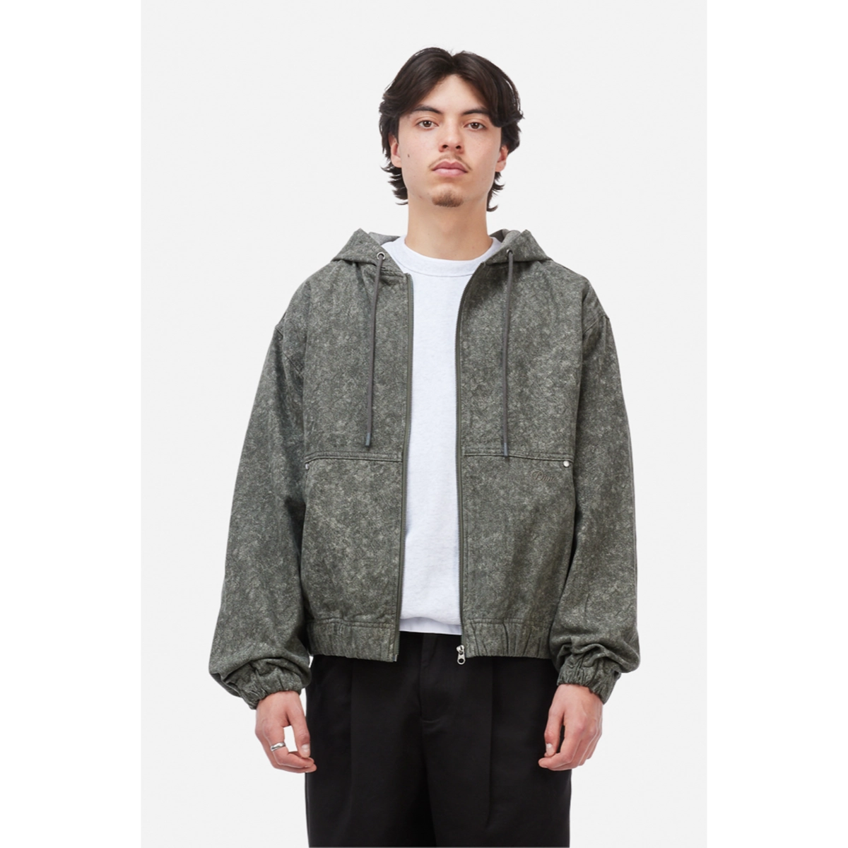 Hooded Denim Jacket Hooded Denim Jacket