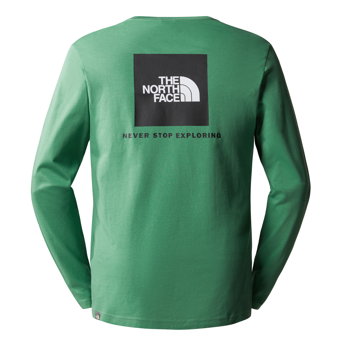M L/S Red Box Tee The North Face M L/S Red Box Tee Deep Grass Green, vue 2