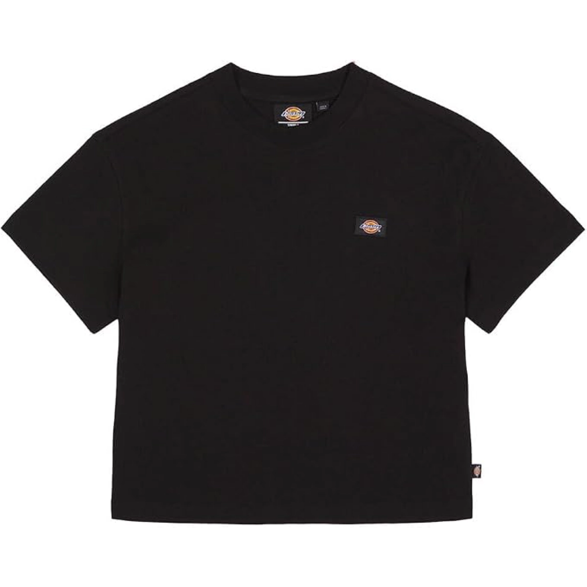 T-Shirt, Kurzarm, Schwarz, Logo, Brustlogo