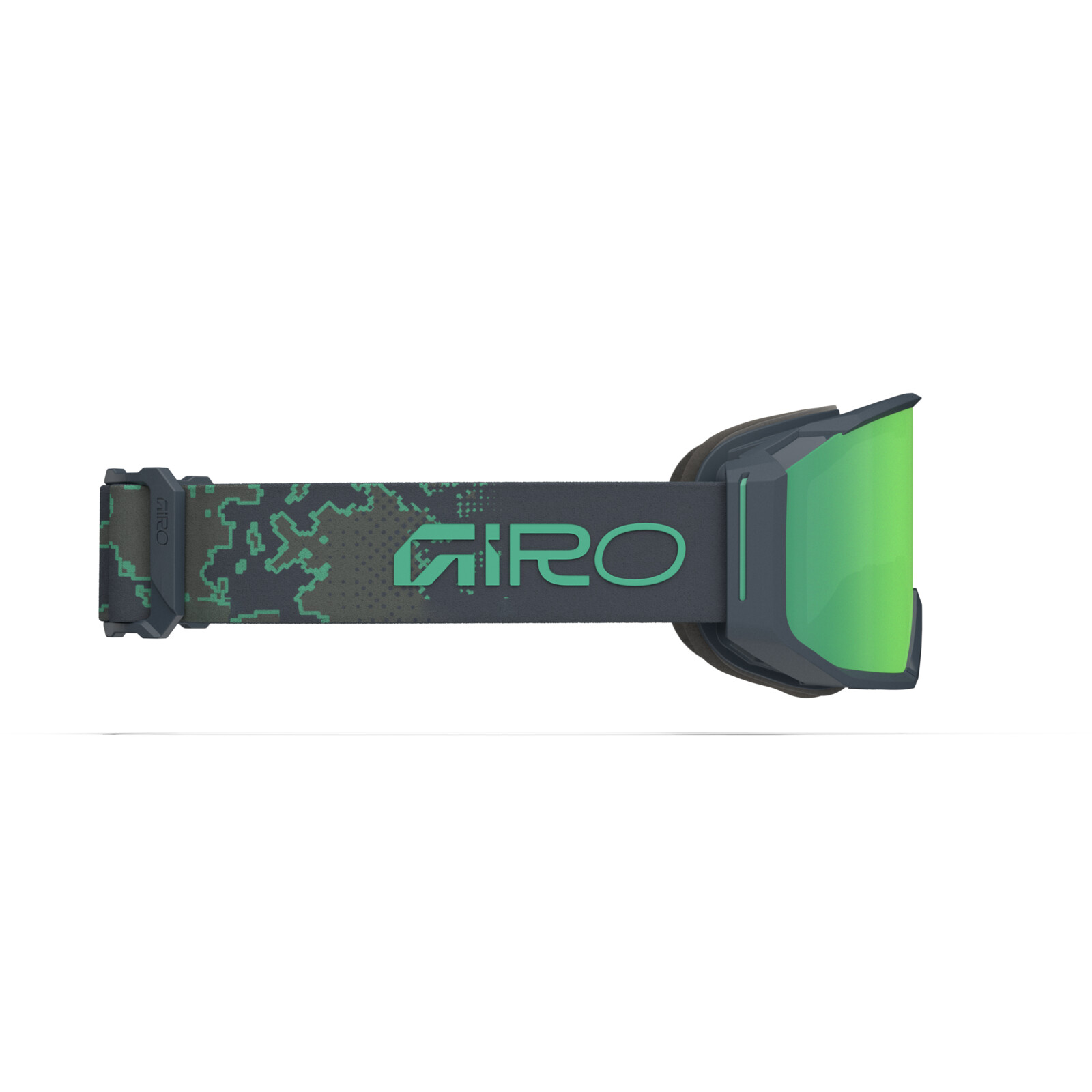 Goggles, Schnee, Giro, grüne Linse, Sport