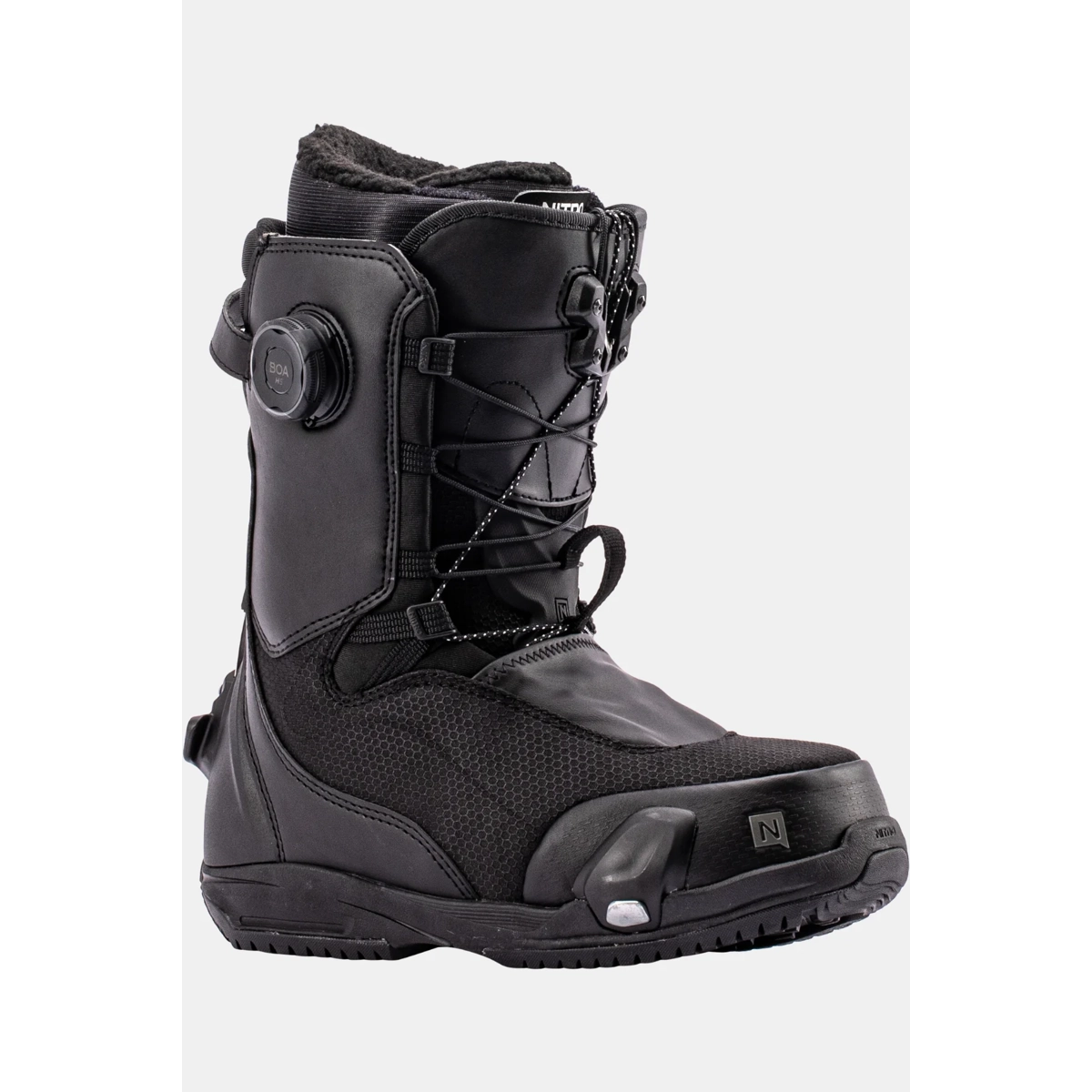 Bottes, imperméables, à lacets, semelle en caoutchouc, N.N., bottes de neige, bottes noires, bottes d'hiver, bottes à lacets, doublure thermique