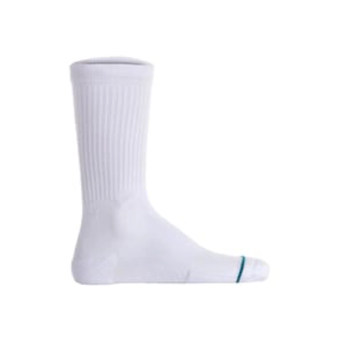 Socken, Kniestrumpf, Gestreift, Weiß, Knöchel
