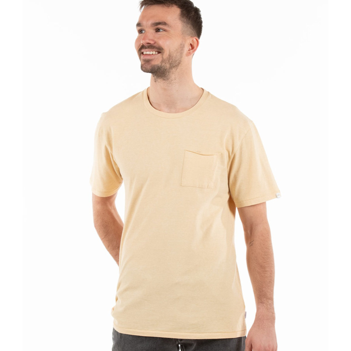 T-shirt Logo Stripe T-shirt, adulte, homme, homme, personne