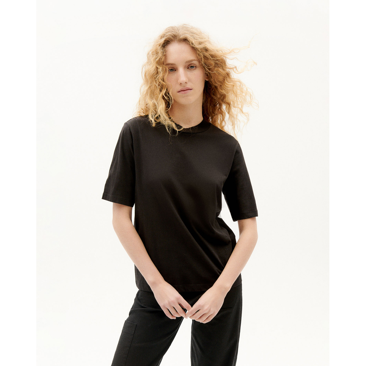 Basic Mock T-Shirt Basic Mock T-Shirt