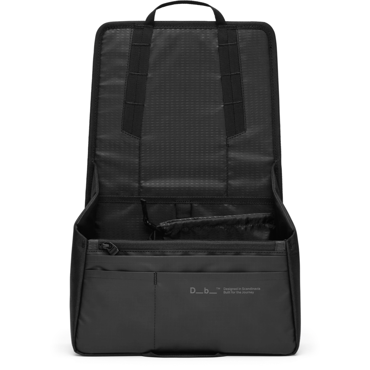 Hugger Organizer Rucksack, Tasche, Gurt, Reißverschluss, Schultergurt, Rucksack, robust, schwarz, Vorneingangtasche, Schultergurt
