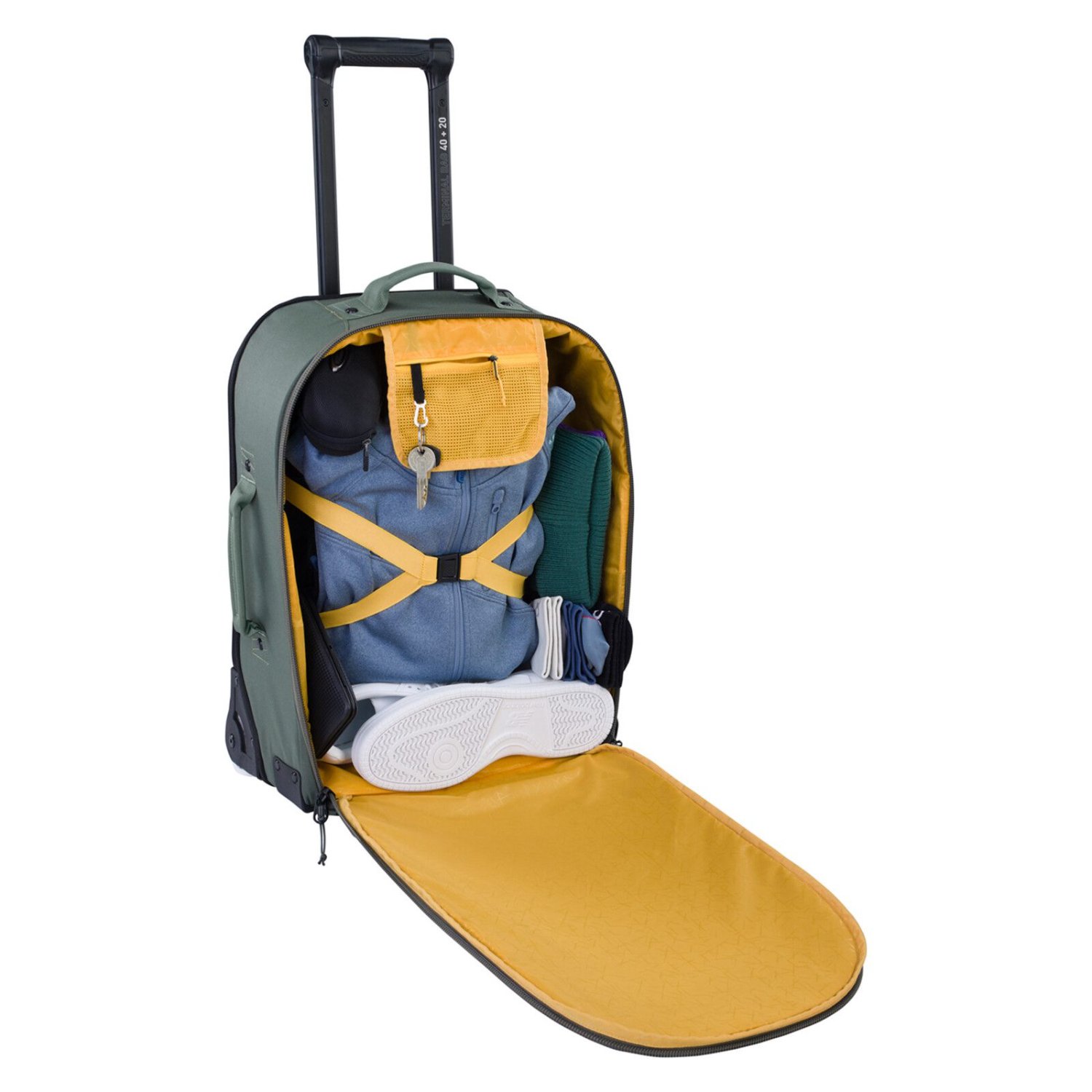 Terminal Bag 40+20 Reisekoffer, Rucksack, Campingausrüstung, Schuhtasche, Gepäckorganizer