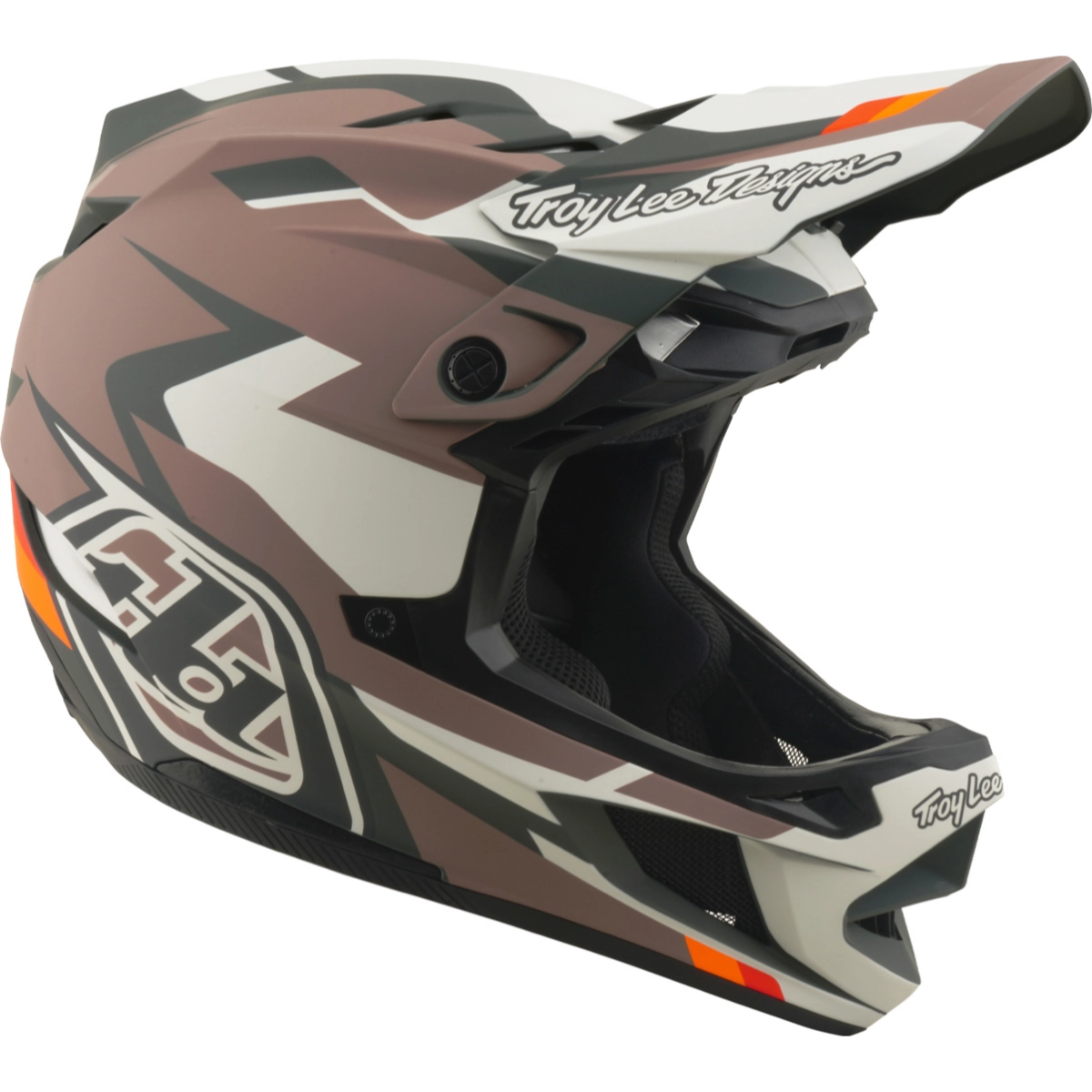 D4 Polyacrylite Helmet W/Mips Troy Lee Designs D4 Polyacrylite Helmet W/Mips Braun, Ansicht 6