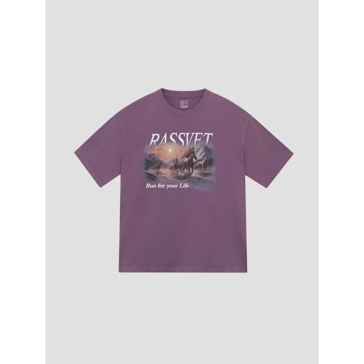 Horses Tee Shirt Knit Horses Tee Shirt Knit