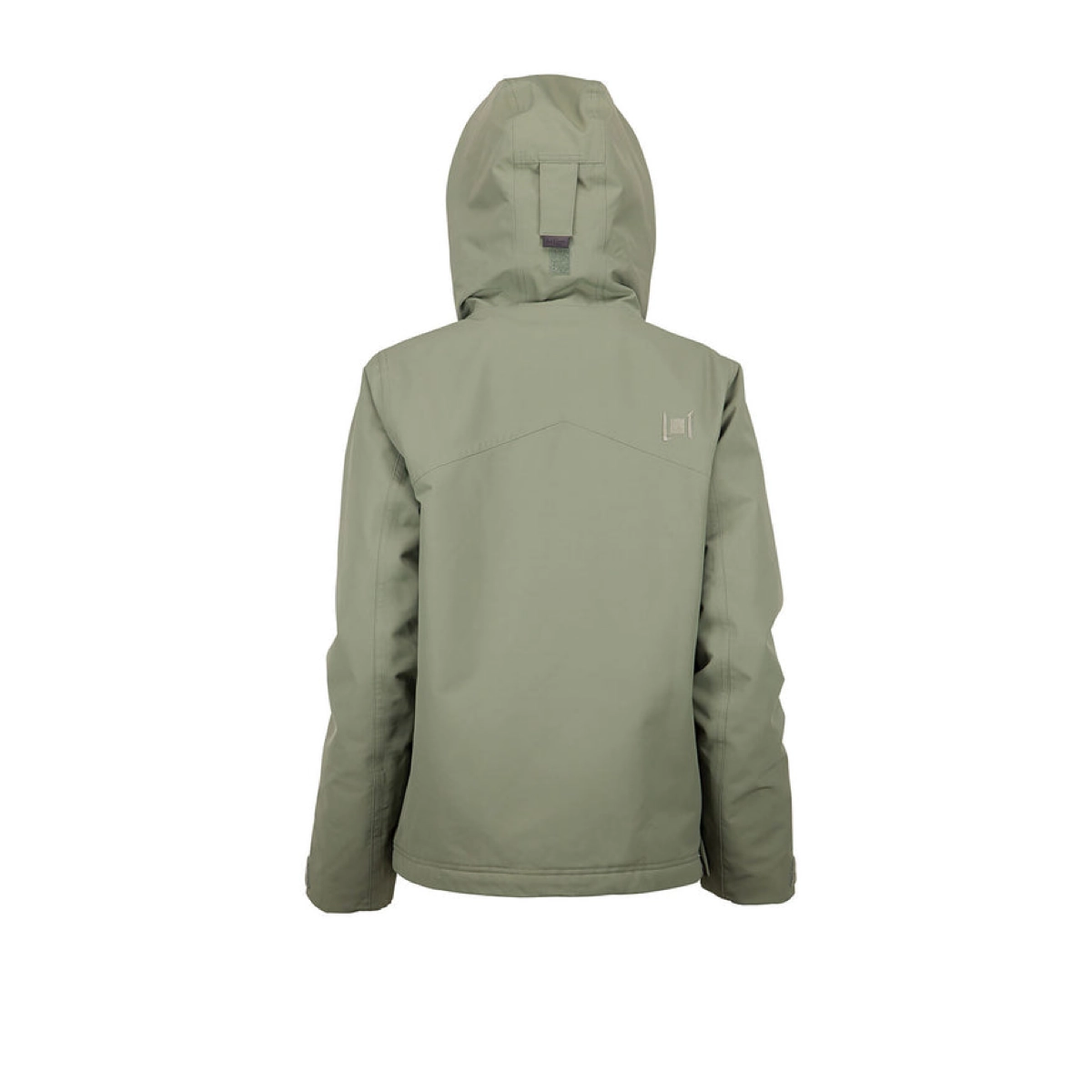 Veste à capuche, vert olive, déperlante, vue de dos, veste de plein air, veste à capuche, veste légère, vert olive, vue de dos, déperlante