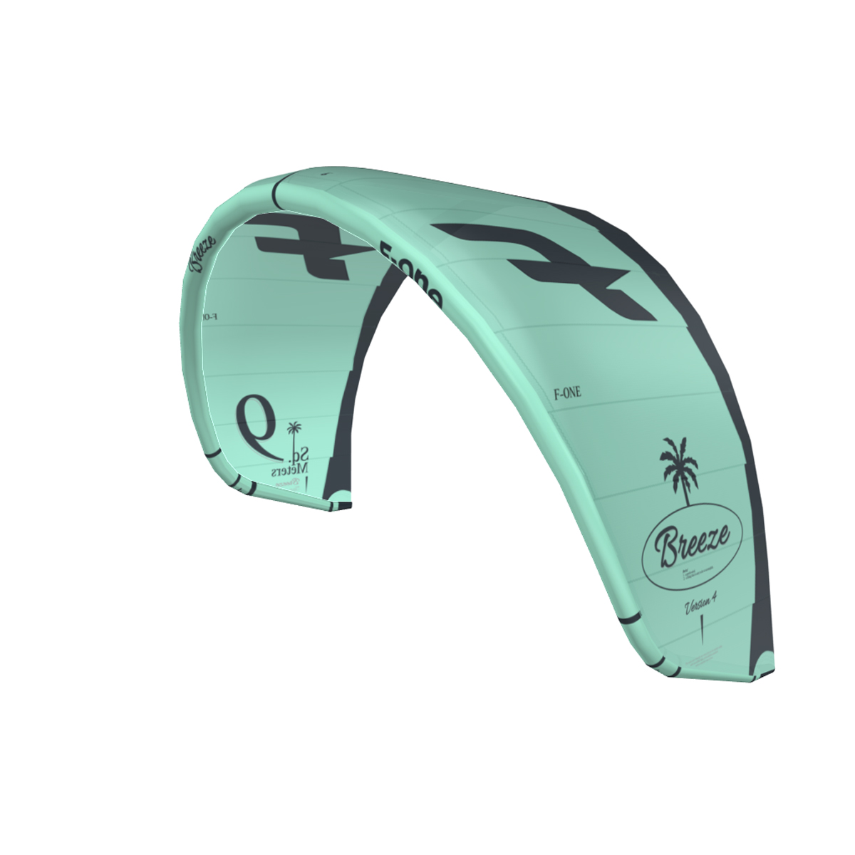 Breeze V4 kitesurfing-kite, paraglider, kite, water-sports, tropical-pattern