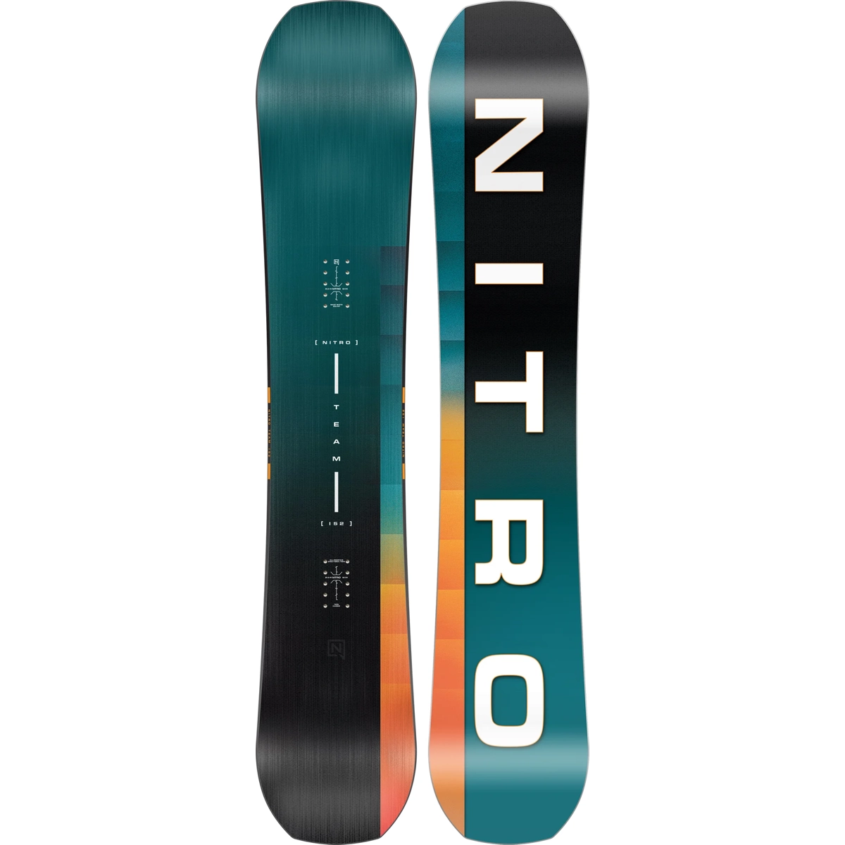 Snowboard, TwinTip, Teal, dégradé, fixations ?, snowboard, teal, dégradé, graphisme large, bicolore