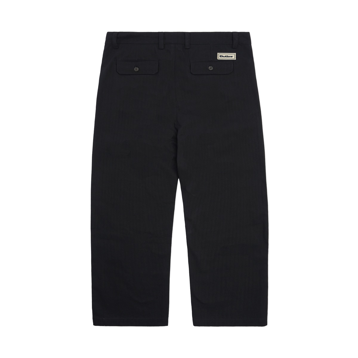 Pleated Trousers Butter Pleated Trousers Black, Ansicht 2