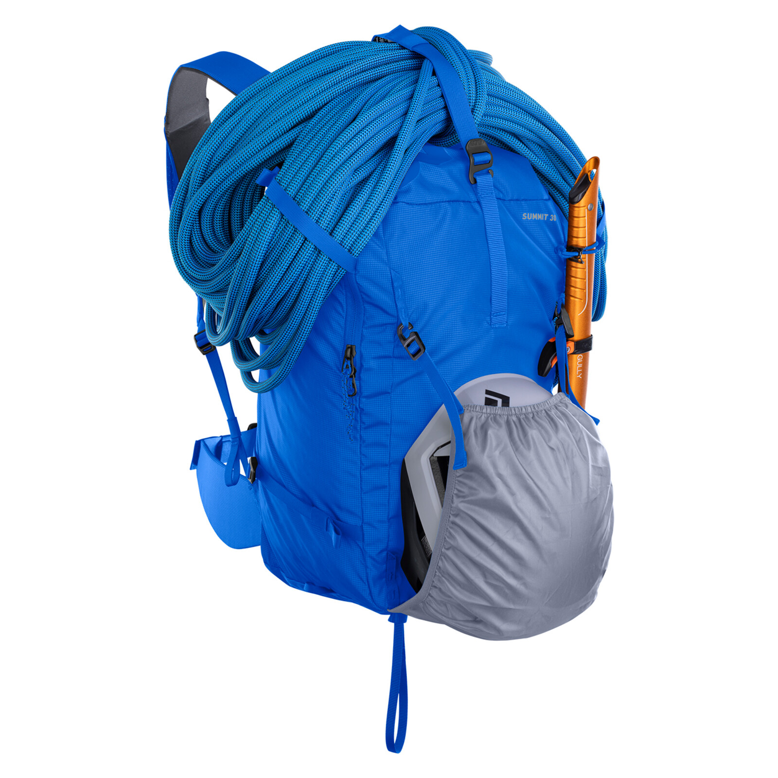 Summit 30L Backpack Rucksack, Klettergurt, Rucksack mit Seil, Kletterausrüstung, Seitentasche