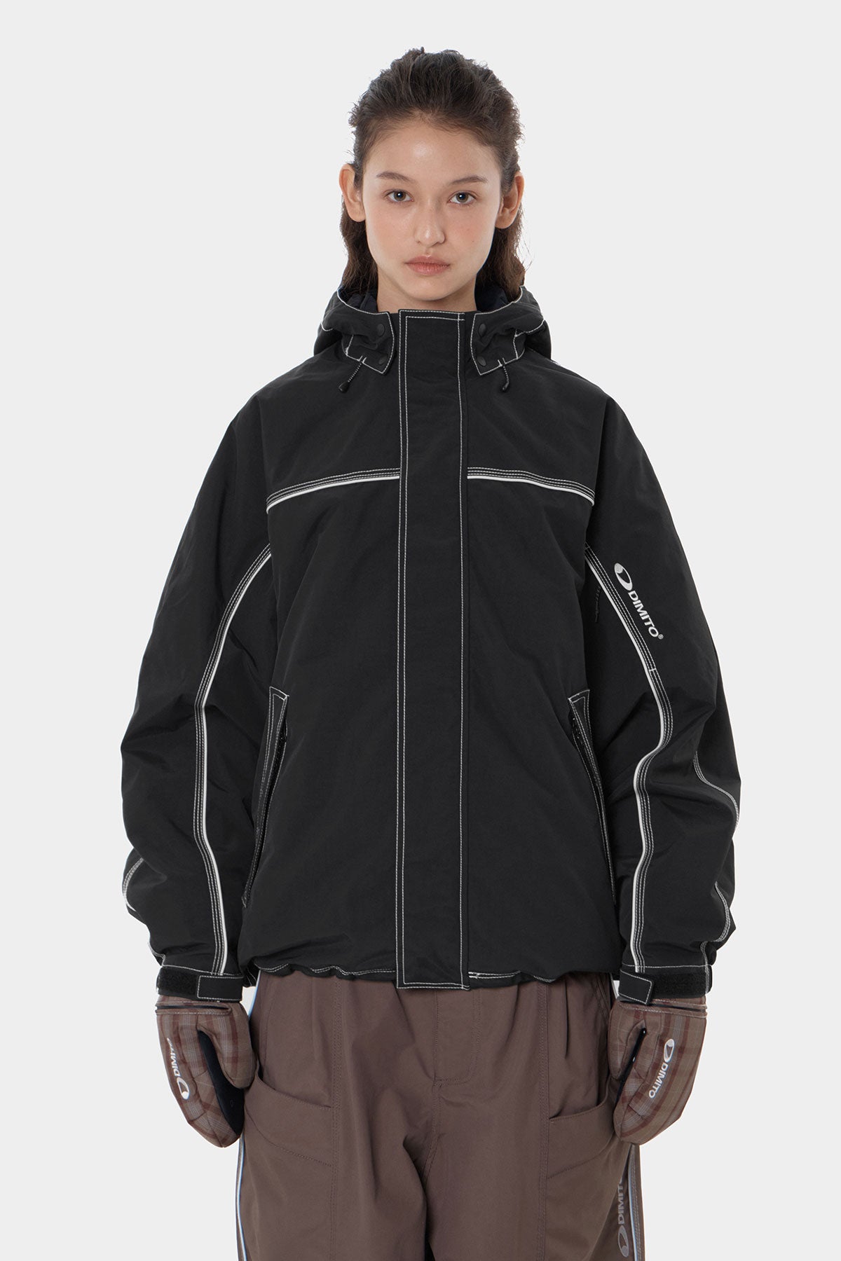 Staff Line Jacket Dimito Staff Line Jacket Black, vue 10